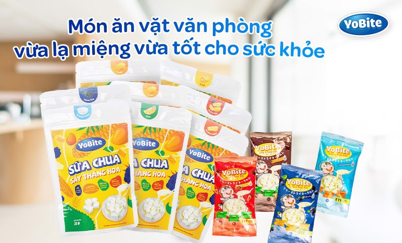 Món ăn vặt văn phòng vừa lạ miệng vừa tốt cho sức khỏe