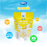  Sữa Chua Sấy Khô Cho Bé 20gr - Vị Chuối - Phiên Bản Mới 