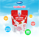  Sữa Chua Sấy Khô Cho Bé 20gr - Vị Dâu Tây - Phiên Bản Mới 