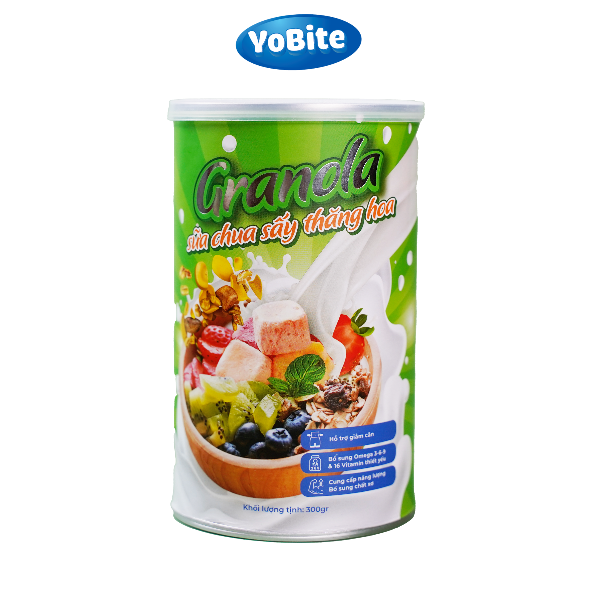  Granola Sữa Chua Sấy YoBite - 300gr 