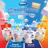  Sữa Chua Sấy Khô Cho Bé - YoBite Kids - Vị Dâu Tây - 20gr - Túi Zip 