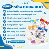  Combo 4 Túi Mix Vị x 20gr - Sữa Chua Khô Sấy Thăng Hoa YoBite 